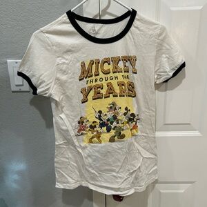 Disney mickey through the years women’s tshirt
